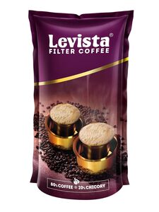 Amazon Fresh - Levista Filter Coffee (500 GMS) (80% Coffee 20% Chicory) [Location Specific]