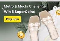 2 supercoins challenge win 10 coins crocs challenge/metro and mochi challenge