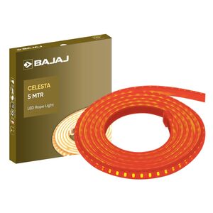 Bajaj Red Celesta LED Rope String Light 120 L 5 M