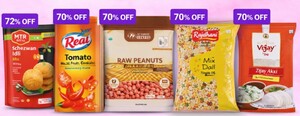 Zepto – Upto 72% Off on Snacks, Dal, Peanuts, Juice & More (Location Specific)