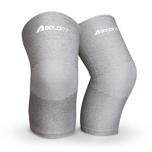 Boldfit Knee Caps For Women & Men Knee Support For Men Gym Knee Brace For Knee Pain Relief products Knee Cap For Men Knee Pad Knee Belt Knee Guard Sports Knee Band Ortho Knee Support For Women - L
