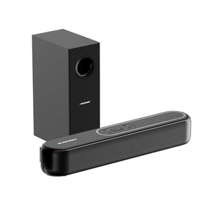Blaupunkt Newly Launched SBW Newyork 20 2.1 CH Soundbar with Wired Subwoofeer I 120W RMS I HDMI-ARC I Bluetooth I AUX I USB I Remote Control with Equalizer