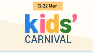 Amazon Kids Carnival | Up to 70% off on dresses, shoes and more