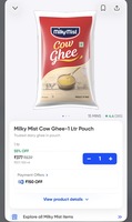Milky mist cow ghee - Swiggy instamart