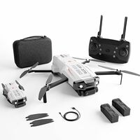Lifelong Drone Toy |Remote Control Drone for Kids |1300mAh Battery & Spare Battery| Shoot Videos & Pics with Dual 1080P & 720P Cameras, App Control, Up to 30 Minute Flight Time, 360° Flip, 150ft Range