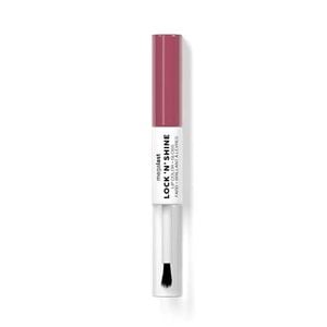 Wet n Wild Megalast Lock 'N' Shine Lip Color + Gloss Lipstick Pinky Promise - Matte