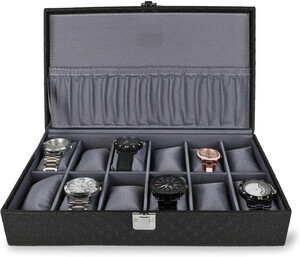 Watch box with 12 slots