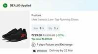 Flat 80% Off : Reebok Shoes