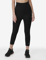 REDTAPE Solid Women Black Tights