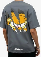 bewkoof ment grey colour tshirt