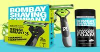 Bombay Shaving Company Sensi Smart 3 Value Pack Razor with Shaving Foam (Location Specific)