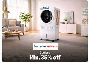 Amazon - Min. 35% Off On Coolers - Big Brands + Bank Offers
