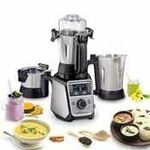 Hamilton Beach Professional Juicer Mixer Grinder 58770 - IN | 1400W | 3 Jars - Black