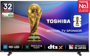 Toshiba 80 cm (32 Inches) HD Ready Smart LED TV (Black) 