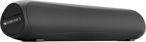 Zebronics Compact Soundbar, 18 Watts, Upto 6 Hours Playback, Dual 52mm Drivers, Dual Passive Radiators, TWS, Type-C Charging, USB, AUX, LED Indicator (Vita Bar 202) 