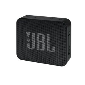 JBL Go Essential with Rich Base, Wireless Ultra Portable Bluetooth Speaker (Without Mic, Black)