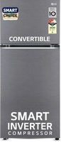 LG Smart Choice, 322 L, 3 Star, Frost-Free Smart Inverter Double Door Refrigerator (GL-S342SDSX, Dazzle Steel, Convertible with Express Freeze)