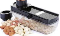 Ganesh Plastic Vegetable Slicer & Dry Fruit Cutter, Black