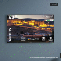 croma 43inch ultra hd Qled  smart tv 