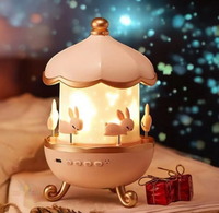 Bazaar : Bunny Night Light Projector | 6 Films | 5 Colors | Kids Room Lamp