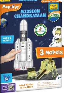 Imagimake Mapology Chandrayaan | ISRO Rocket Model & Satellite
