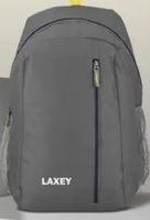 LAXEY Medium 25 L Laptop Backpack 25 LITERS Daily Use SCHOOL BAG TRAVEL BACKPACK COLLEGE BACKPACK |Boys & Girls (Black)