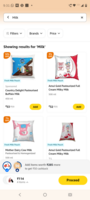 Amazon Now | Diary Products on discount | Search Milk , ButterMilk , Flavoured Milk | Country Delight High Protein Natural Cow Milk
