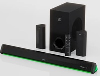 GOVO GOSURROUND 970 Dolby Digital| 525 W Bluetooth Soundbar (Platinum Black, 5.1 Channel)