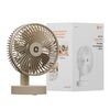 Orient Electric Elfie Rechargeable Personal Fan | 90° Adjustable Airflow (Beige)