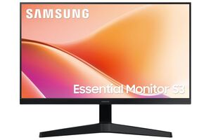 Samsung 24" Flat Monitor | FHD (1920 x 1080)| 100 Hz | 5 ms | D-Sub & HDMI Ports| LS24F330EAWXXL | Black