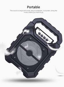 BLACKPOOL® Portable Outdoor Speaker with Microphone 