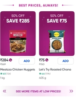 Swiggy Instamart: Upto 62% on different bestprice deals