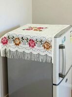 THE DAZZLING HOUSE Refrigerator Cover