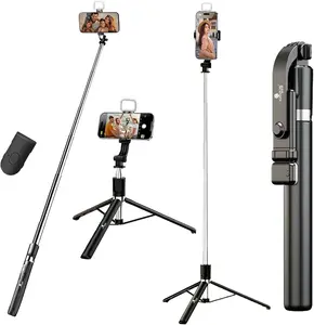 Kratos K9 Selfie Stick Tripod With Light