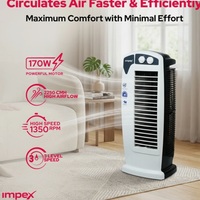 Twister Plus with 12 Months Warranty Silent Operation Tower Fan