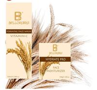 Bellokaira Rice Face Moisturizer For Soothen Your Skin & Vitamin C Foaming Face Wash For All Skin Types