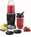 Cello Nutri Maxx Pro 2 Jar ISI Certified Mixer Grinder 500 Watts, Black | 1x500ml Multipurpose Blender Jar, 1x500 ml Sipper Bottle, Powerful Copper Motor with SS Blades