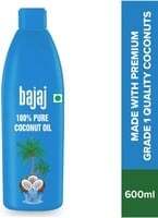 Minutes: Bajaj 100% Pure Coconut Oil 600ml
