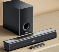 Mivi Fort H120 Soundbar, 120 Watts, 2.1 Channel, Multi-Input and EQ Modes, BT v5.1 120 W Bluetooth Soundbar (Black, 5.1 Channel)