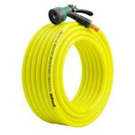 Prayag® Garden Pipe 15 Meter(49.21 Feet) | Flexible PVC Water Hose Pipe for Gardening, Car Wash & Home Cleaning |
