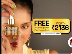 Soulflower Skincare Sale – Flat 30% OFF + Free Gift Worth ₹2136 on ₹999