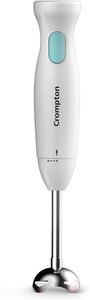 Crompton Blendserve Hand Blender with Steel Stem | 300 Watts Power | Detachable stem | Silent Operation