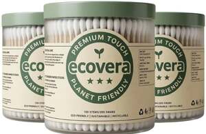 Ecovera Cotton Buds 300 Sticks (Min Order Quantity 2)