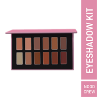 Bigbasket | MyGlamm |
POPxo Makeup Nood Crew 12 Eyeshadow
Kit - Mattes & Shimmers
