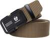 ShopGlobal Men Beige Nylon Belt