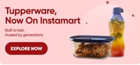 Swiggy Instamart | Tupperware Now On Instamart |Tupperware Storage Container (210ml, Food Grade Plastic) 