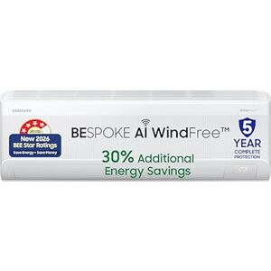 Samsung 1.5Ton 3Star,New Star rated, Bespoke AI WindFree Inverter Smart Split AC
