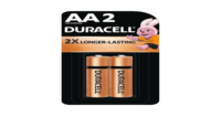 Check out Duracell Alkaline Aa Battery, 1.5 Volts on Instamart 2 pieces at 19rs