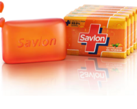 Savlon Moisturizing Glycerin soap bar with germ protection, Pack of 5-120g each