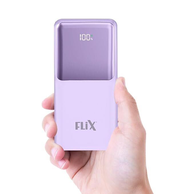 95% off on - FLiX UltraCharge P115 10000mAh 22.5W QC Power Delivery PPS Power Bank - Rs. 209